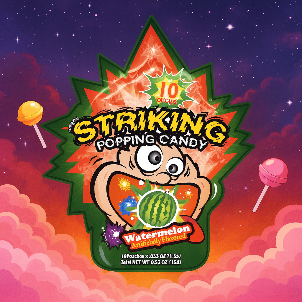 STRIKING POPPING CANDY PASTÈQUE - 15GR x 1