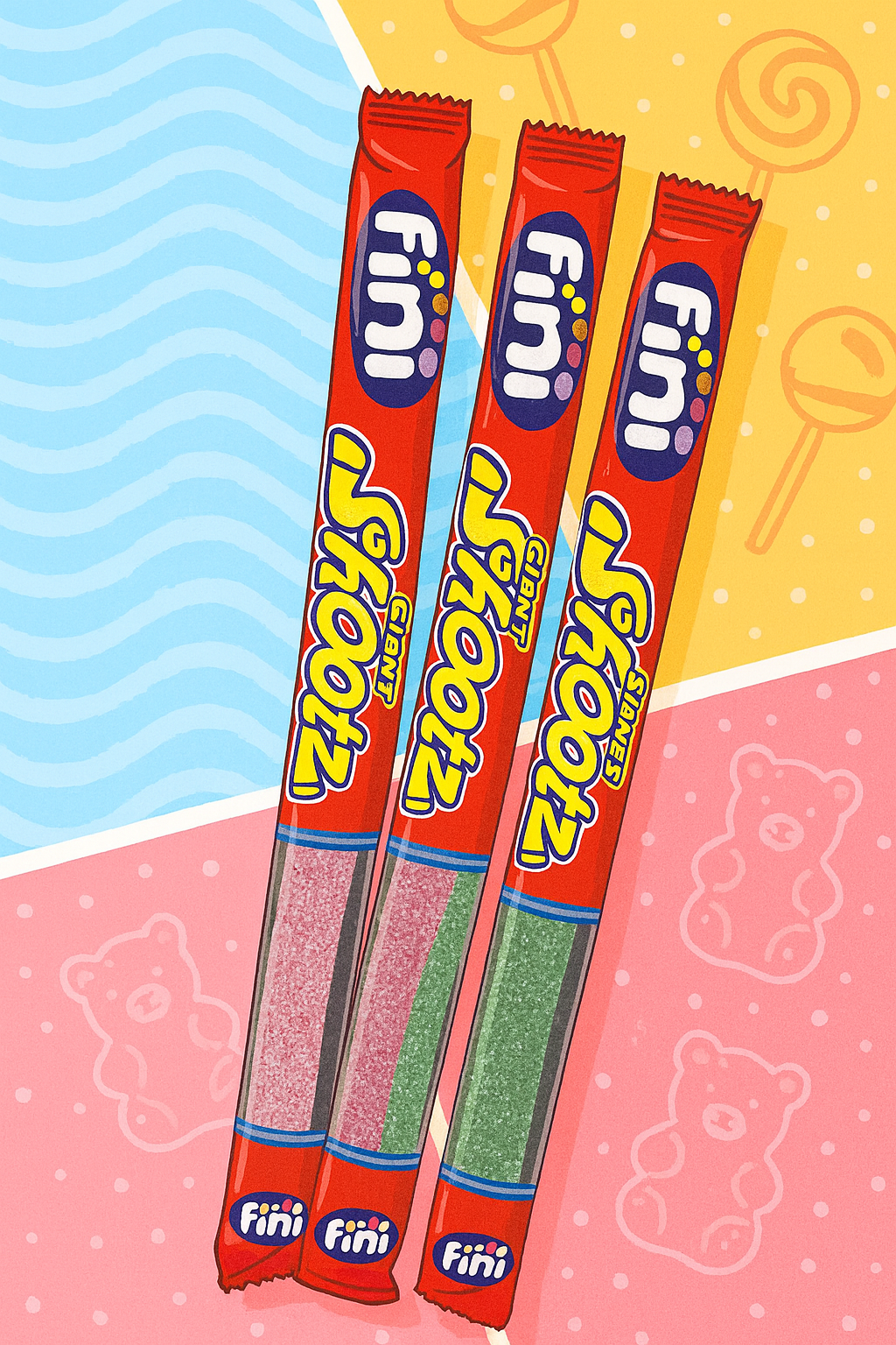 PAILLE PASTÈQUE ACIDULÉE x1