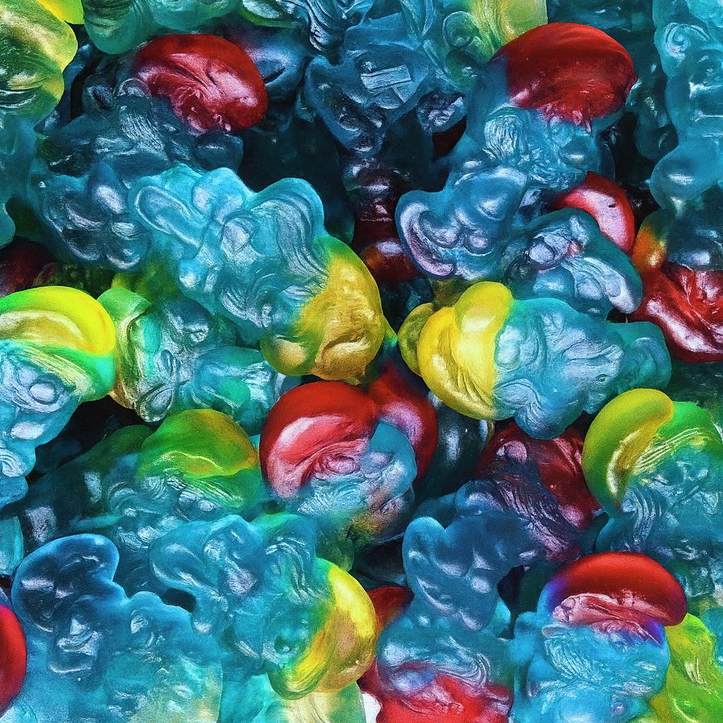 SCHTROUMPFS LISSES - 100GR