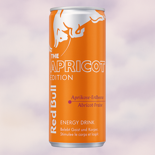 RED BULL APRICOT EDITION - ABRICOT/FRAISE 250ML x1