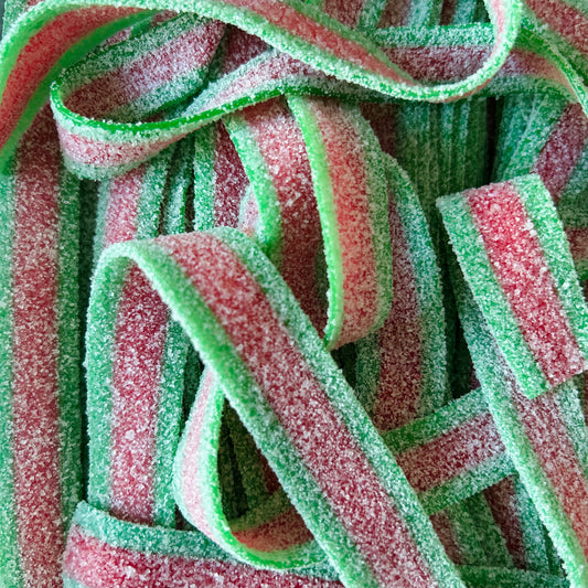 RUBANS PASTÈQUE ACIDULÉS - 100GR