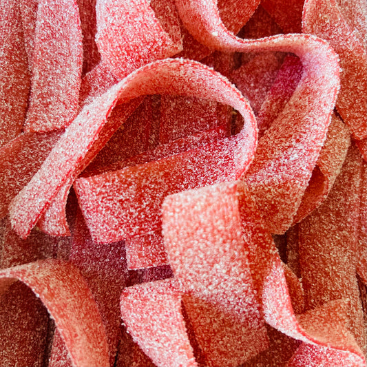 RUBANS FRAISE ACIDULÉS - 100GR