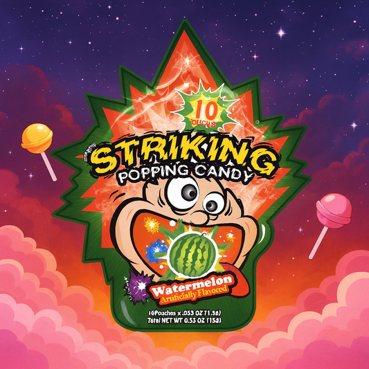 STRIKING POPPING CANDY PASTÈQUE - 15GR x 1
