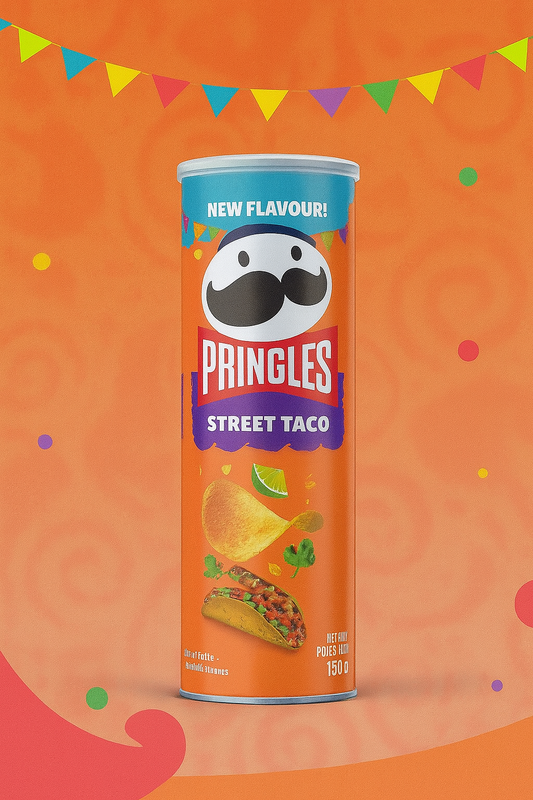 PRINGLES STREET TACO 156GR - x1