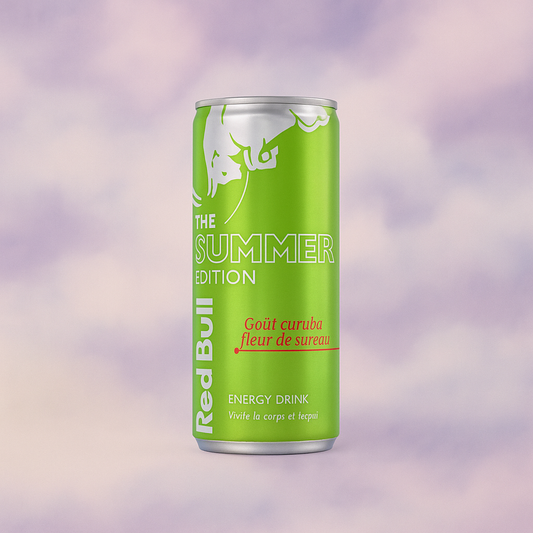 RED BULL GREEN EDITION - CAROUBE / FLEUR DE SUREAU 250ML x1