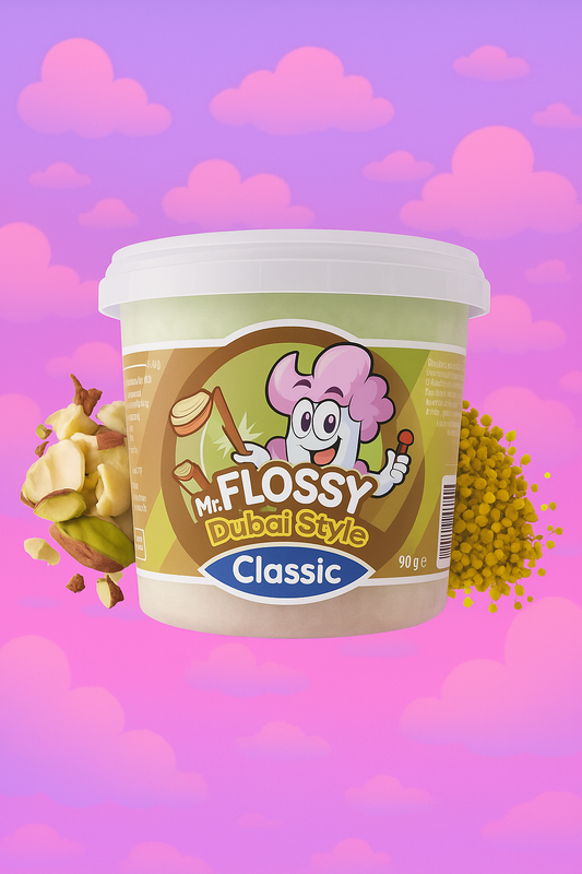 BARBE À PAPA MR FLOSSY - CLASSIC DUBAÏ STYLE 40GR - x1