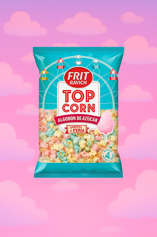 POP CORN SAVEUR BARBE À PAPA 80GR - x1