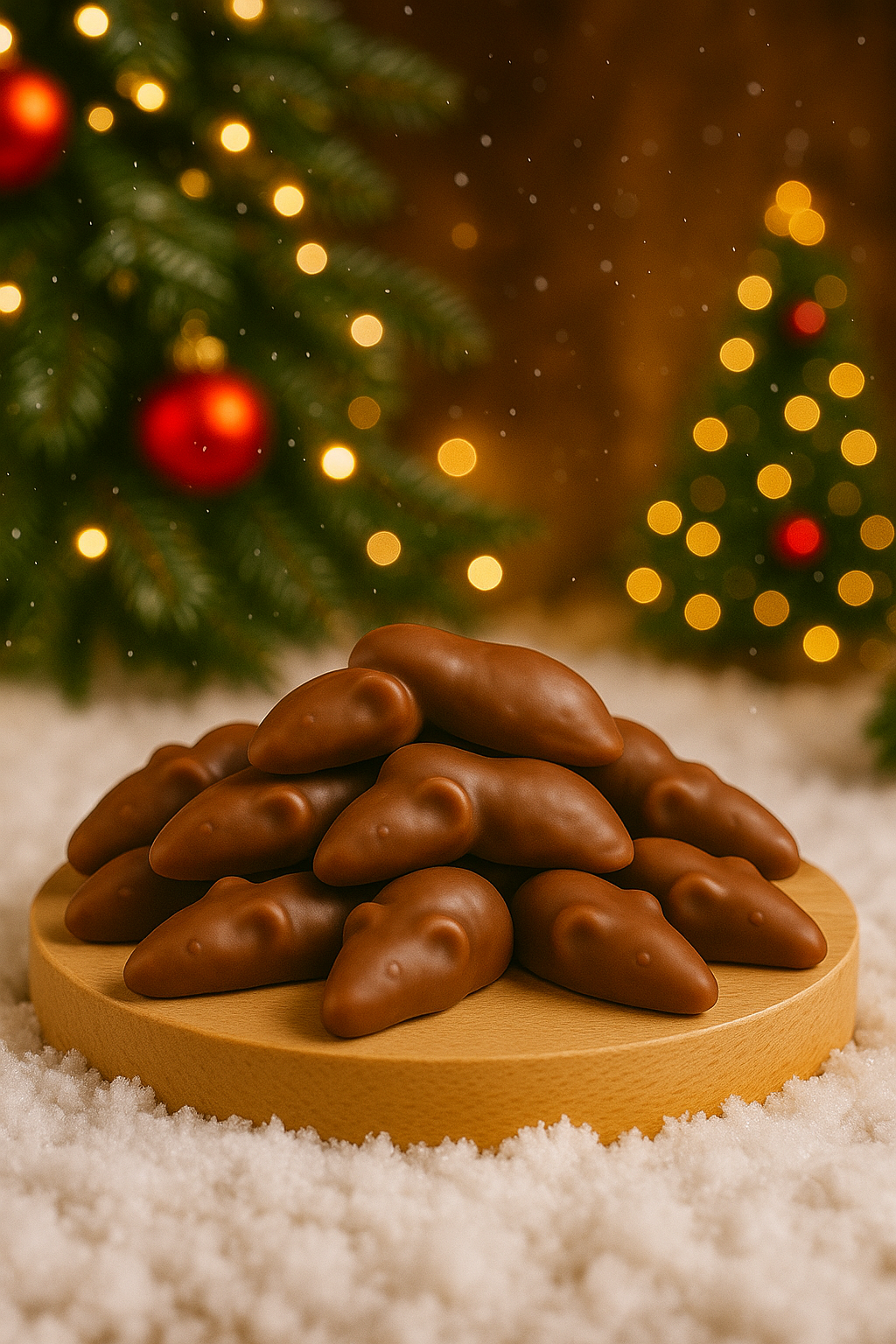 SOURIS AU CARAMEL - x5