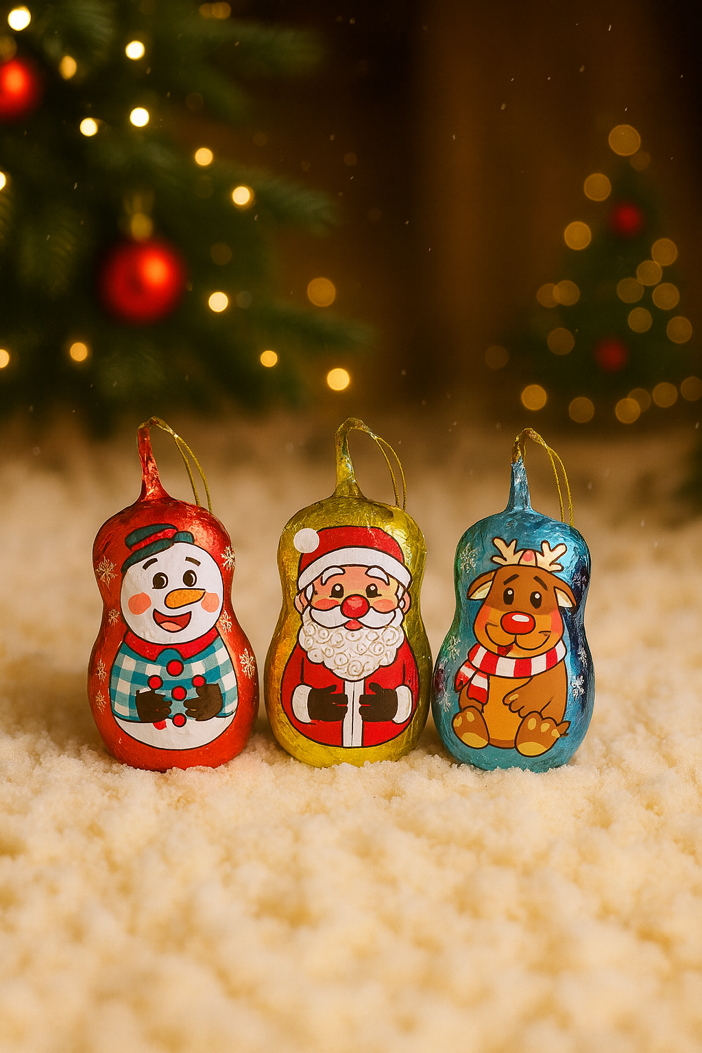 AMIS DE NOËL CHOCOLAT AU LAIT - x3