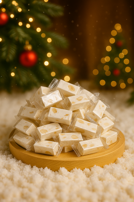 NOUGATS AMANDES PLIÉS VANILLE - x1