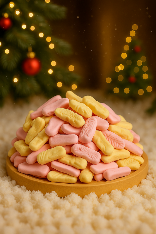 MERINGUE MACÉDOINE NOËL - 100GR